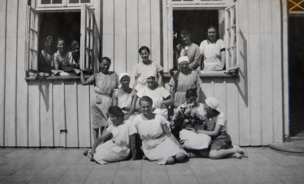 Das Team um 1930